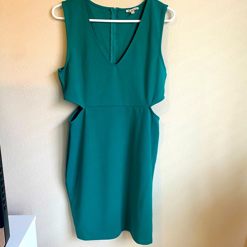 Turquoise date night dress